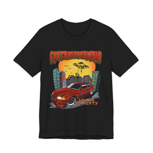 Unisex Jersey Short Sleeve Tee (Red)