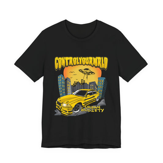 Unisex Jersey Short Sleeve Tee (Yellow)
