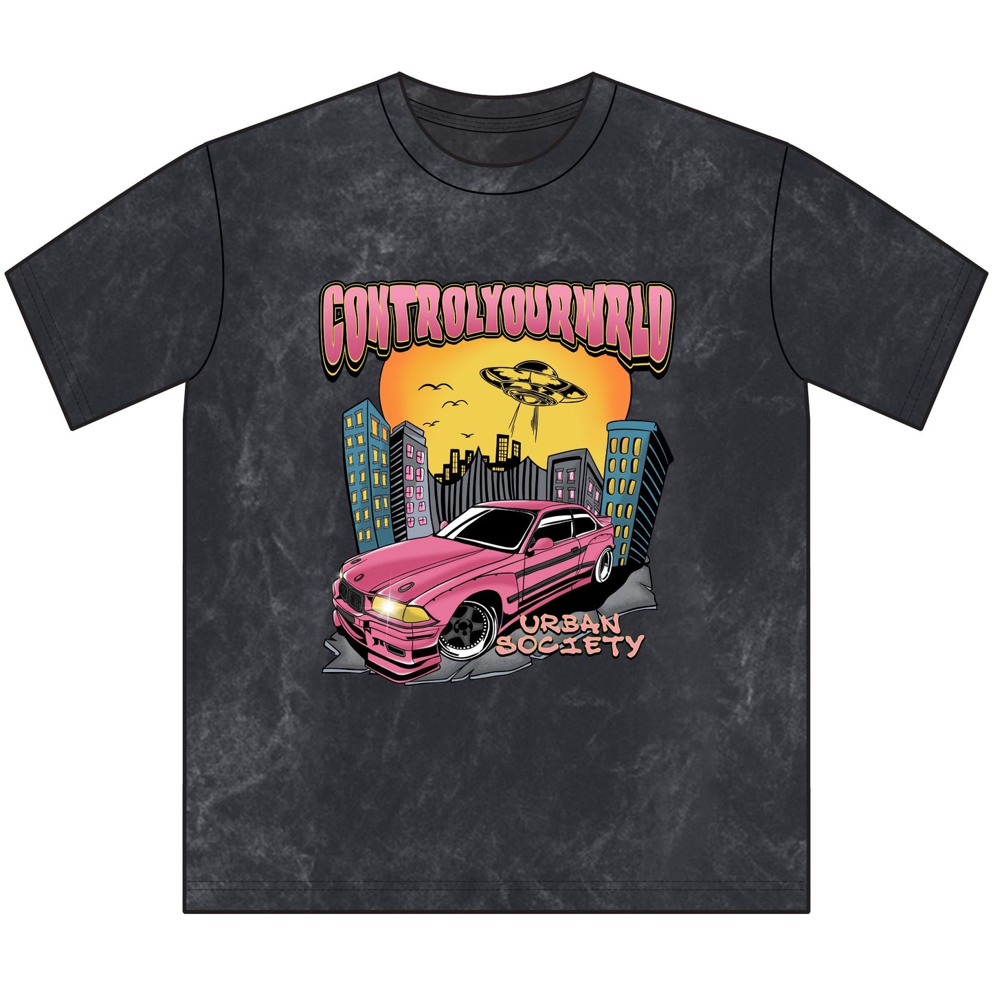 Vintage Crewneck Tee (Pink)