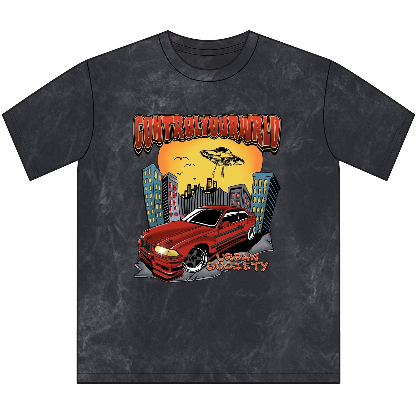 Vintage Crewneck Tee (Red)