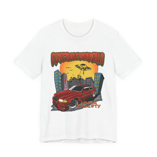 Unisex Jersey Short Sleeve Tee (Red)